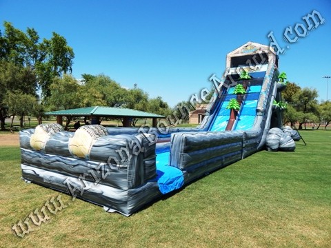 Big water slide rental companies in Arizona